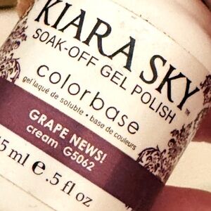 Kiara Sky All-in-One - 5062 Grape News! (Gel Polish